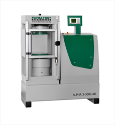Compression Testing Machine ALPHA 3-3000 AD Form+Test